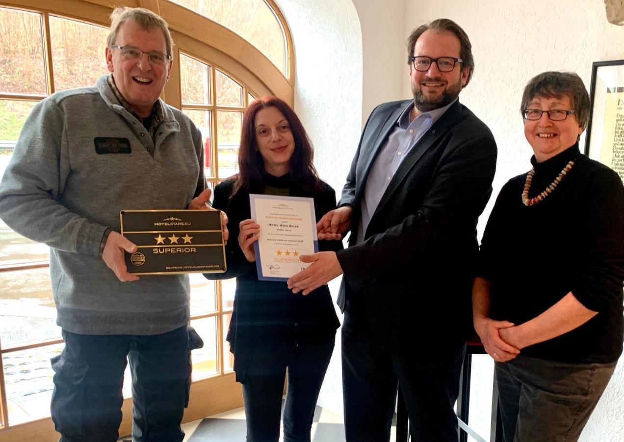Hotel Haus Recke Balve Bagian luar foto